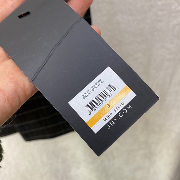 Jones NY stylish plaid Office slacks - Picture 4 of 7